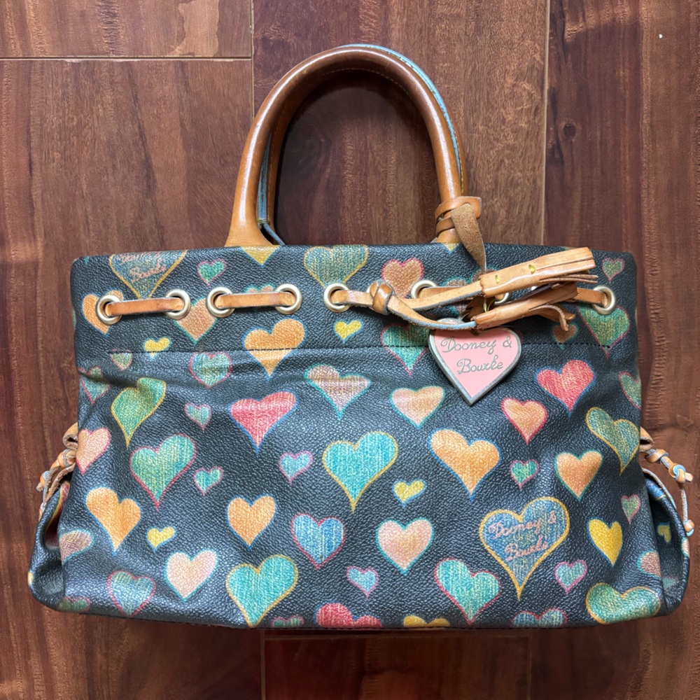 Vintage Dooney and Bourke Hearts Bag